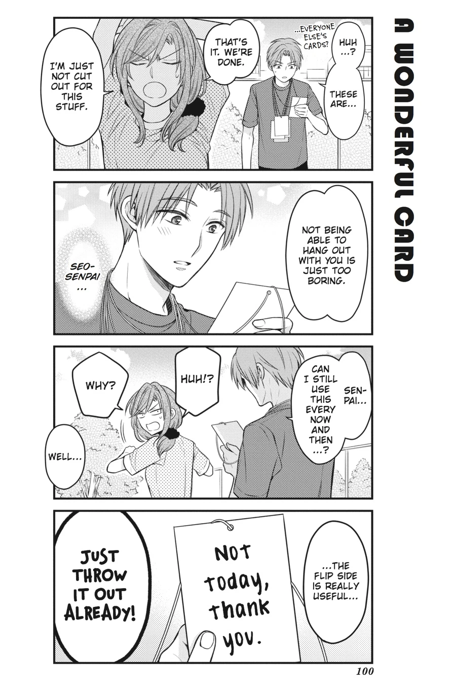 Monthly Girls’ Nozaki-kun Chapter 77 — page 12