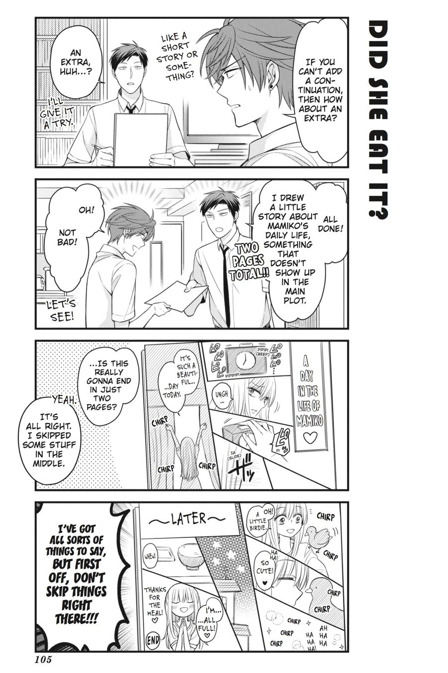Monthly Girls’ Nozaki-kun Chapter 78 — page 3