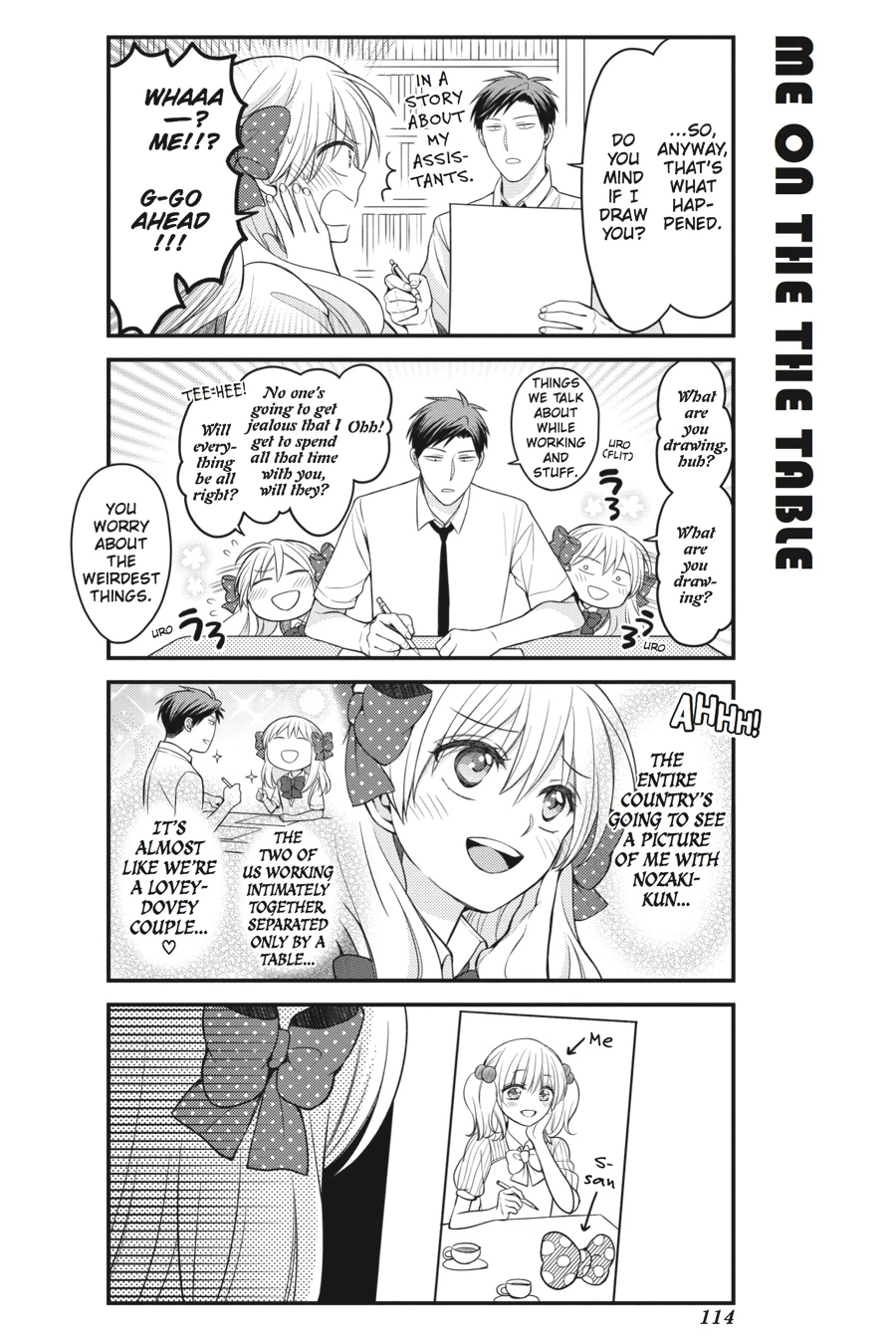 Monthly Girls’ Nozaki-kun Chapter 78 — page 12