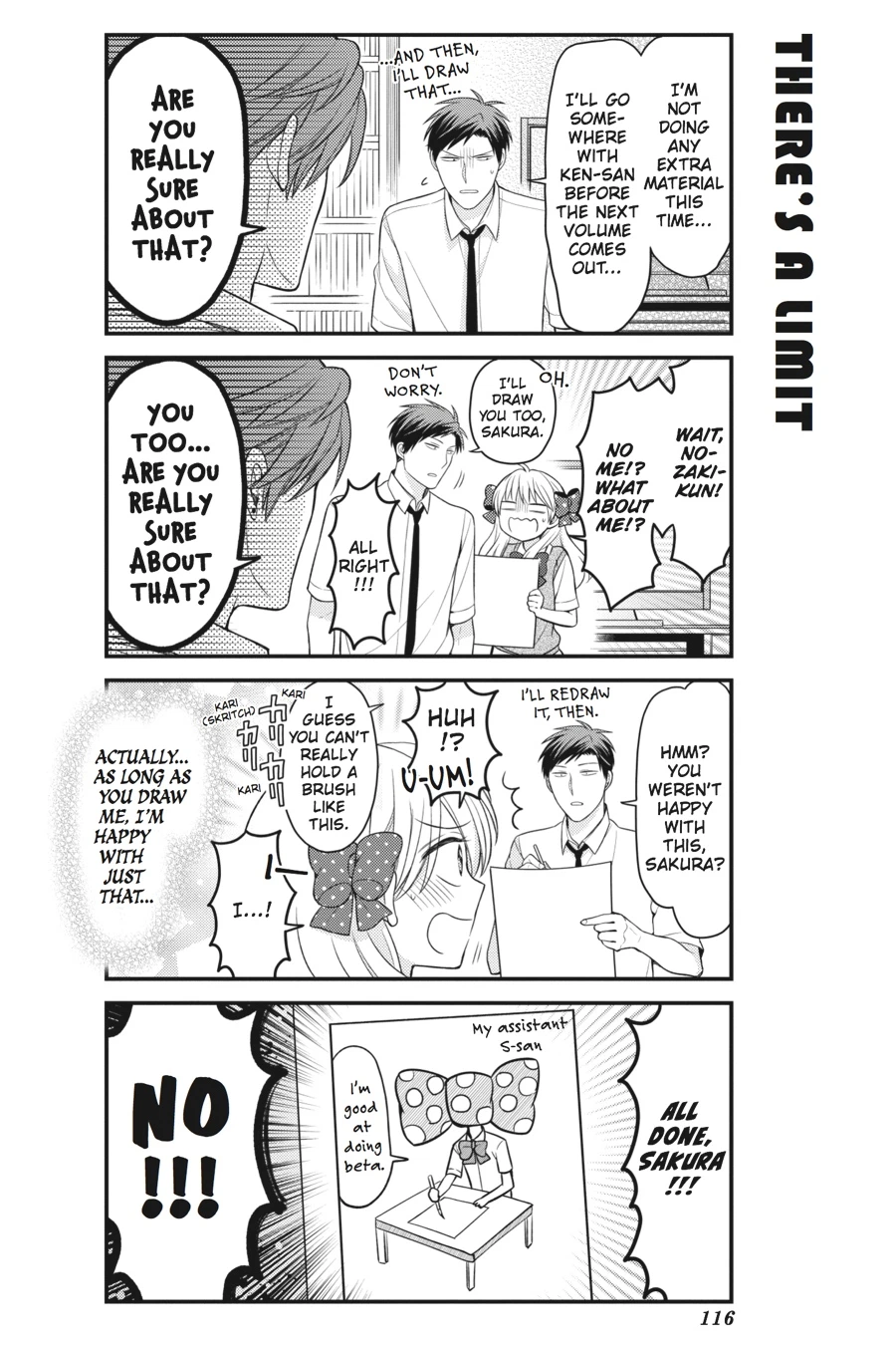 Monthly Girls’ Nozaki-kun Chapter 78 — page 14