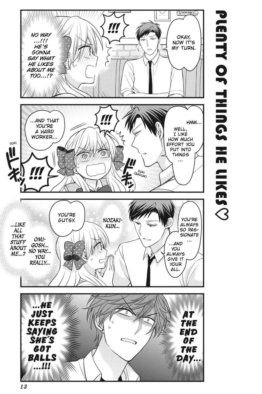 Monthly Girls’ Nozaki-kun Chapter 80 — page 14