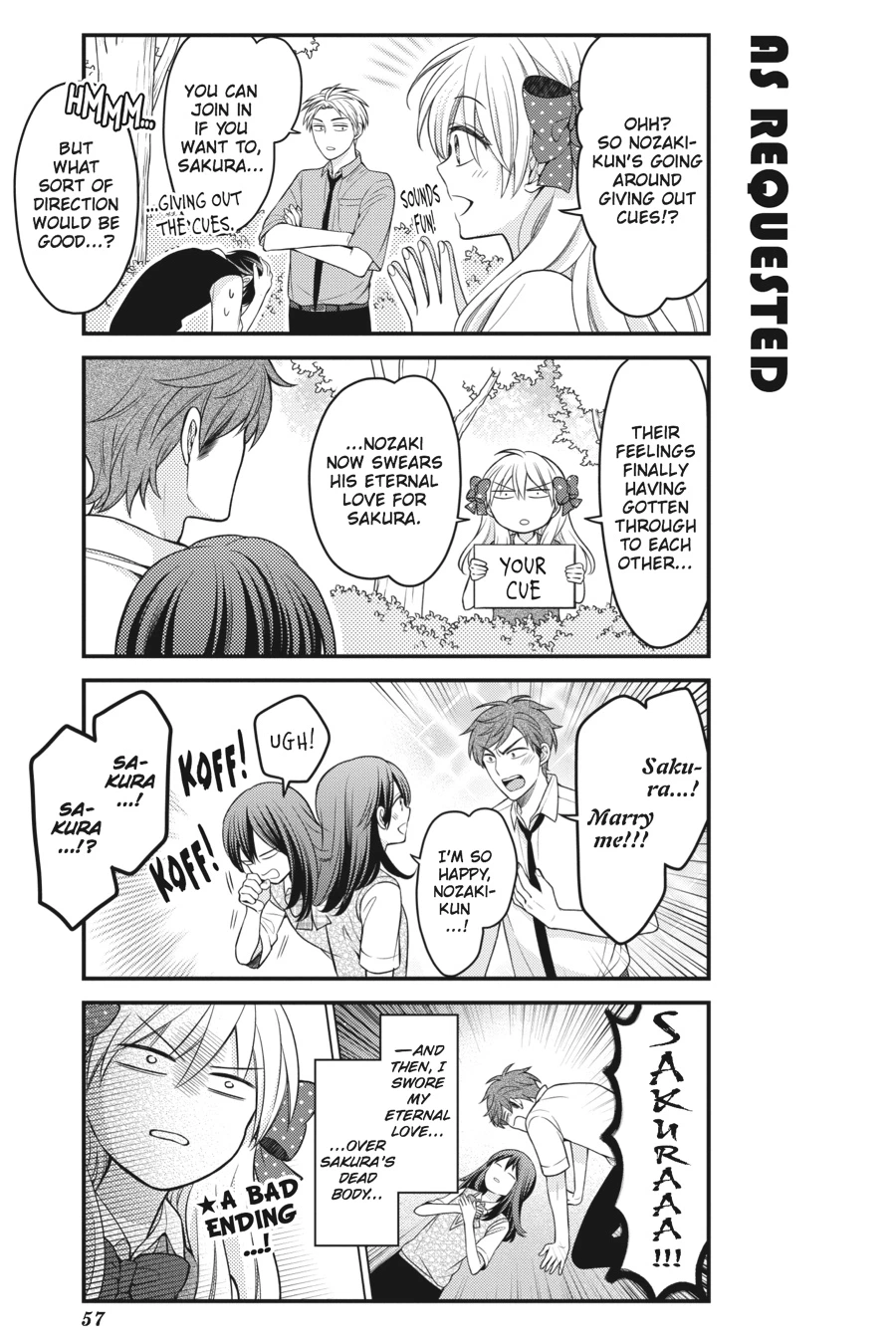 Monthly Girls’ Nozaki-kun Chapter 83 — page 9