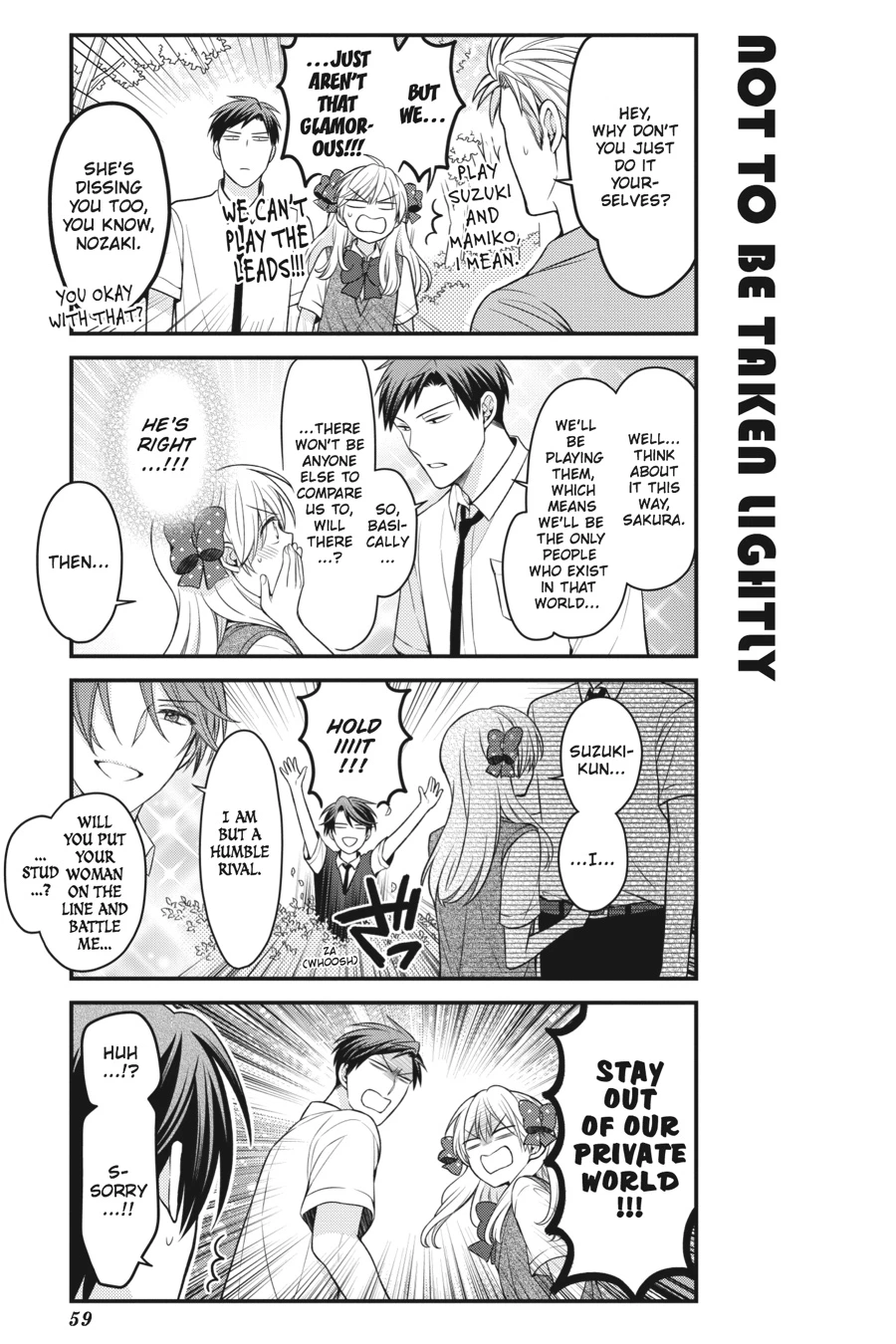 Monthly Girls’ Nozaki-kun Chapter 83 — page 11