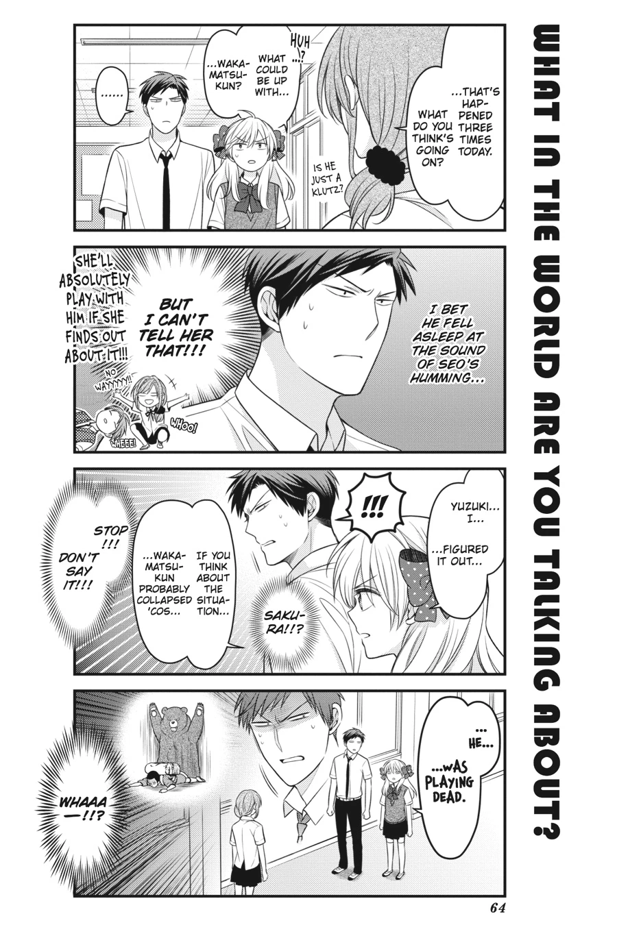 Monthly Girls’ Nozaki-kun Chapter 84 — page 2