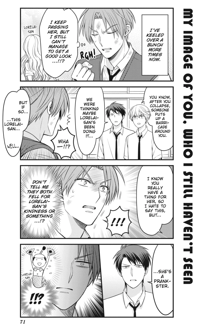 Monthly Girls’ Nozaki-kun Chapter 84 — page 9