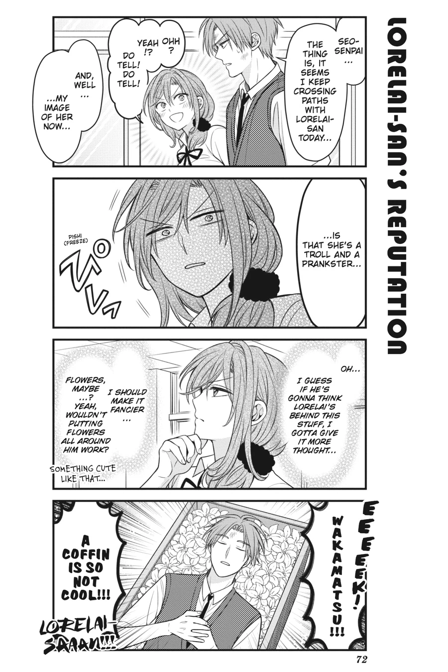 Monthly Girls’ Nozaki-kun Chapter 84 — page 10