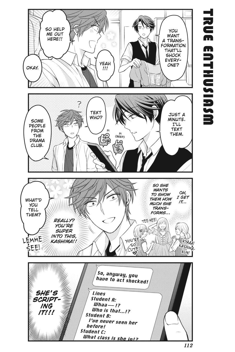 Monthly Girls’ Nozaki-kun Chapter 87 — page 8