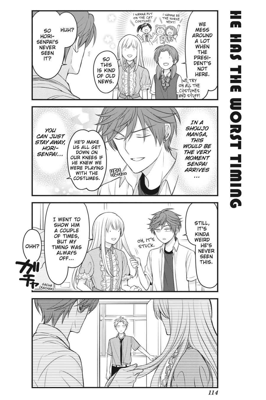 Monthly Girls’ Nozaki-kun Chapter 87 — page 10