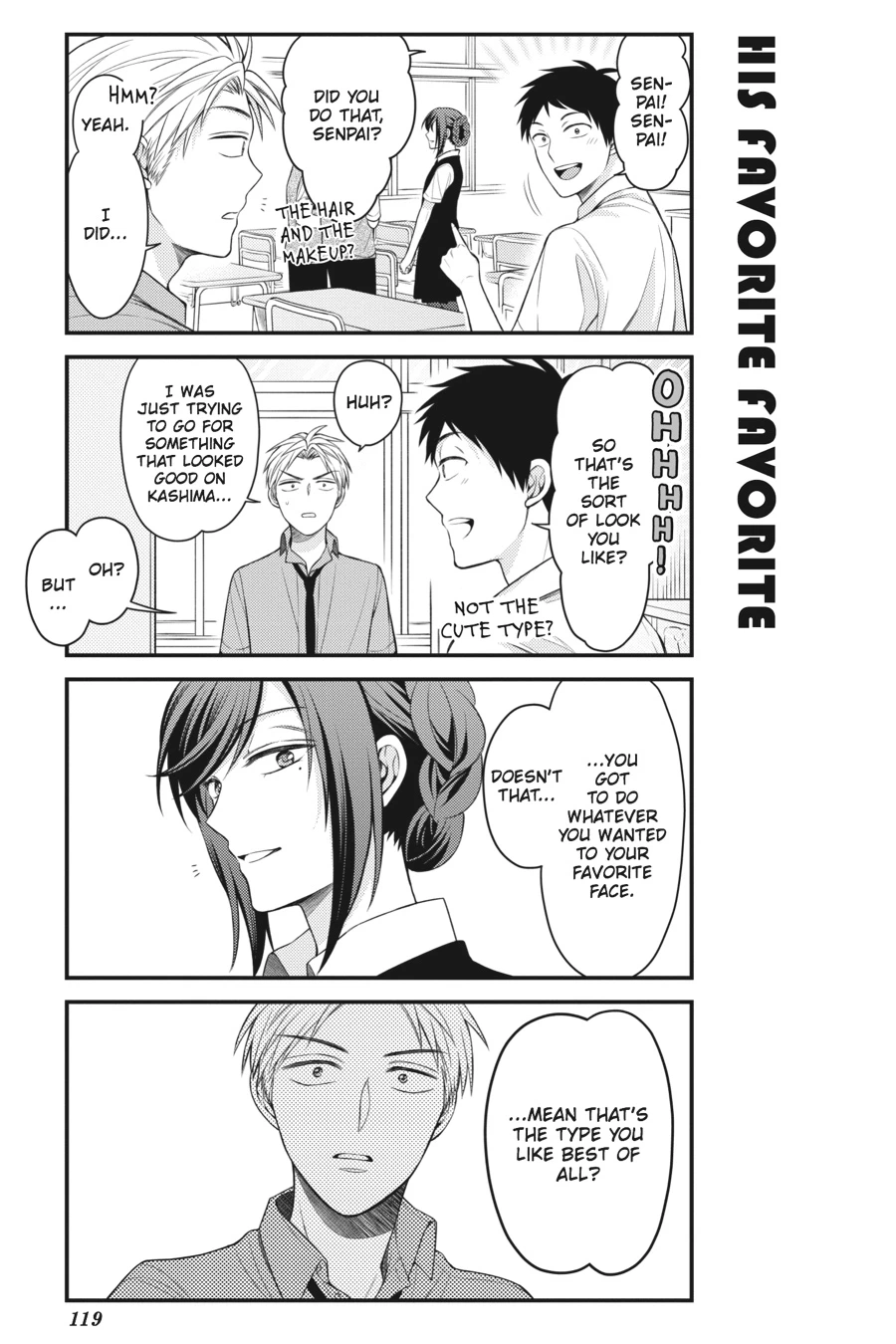 Monthly Girls’ Nozaki-kun Chapter 87 — page 15