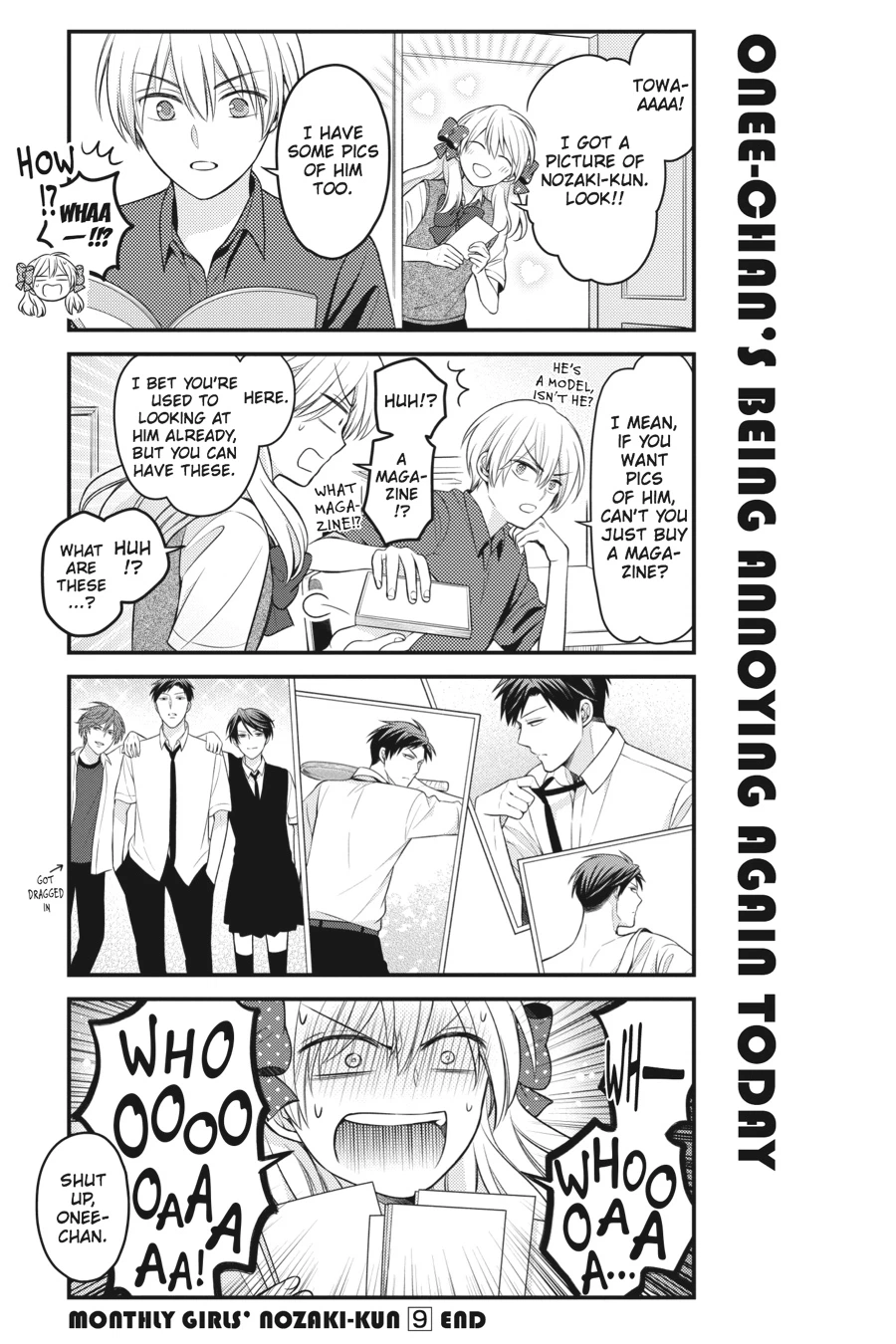 Monthly Girls’ Nozaki-kun Chapter 88.5 — page 15