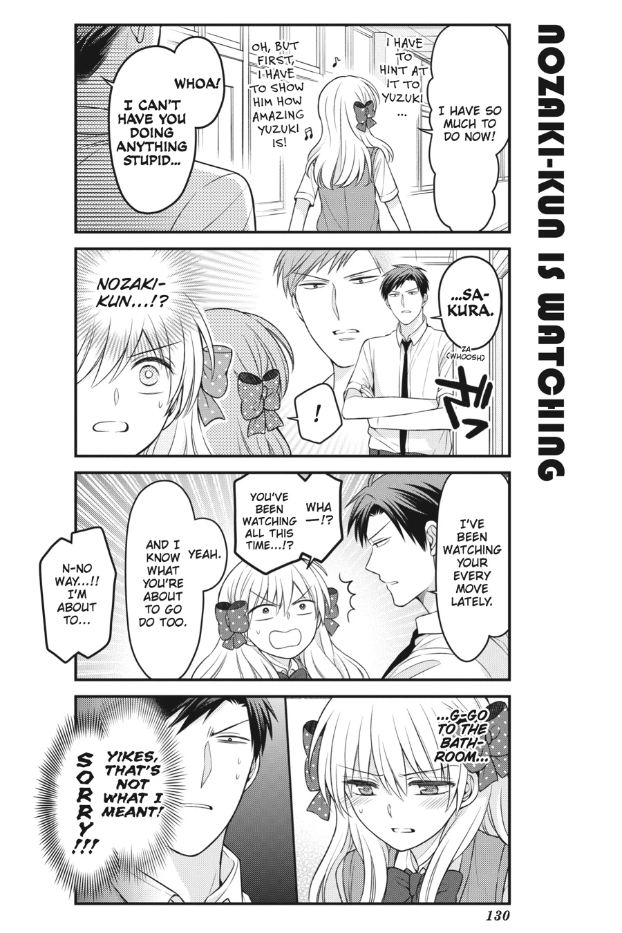 Monthly Girls’ Nozaki-kun Chapter 88 — page 8