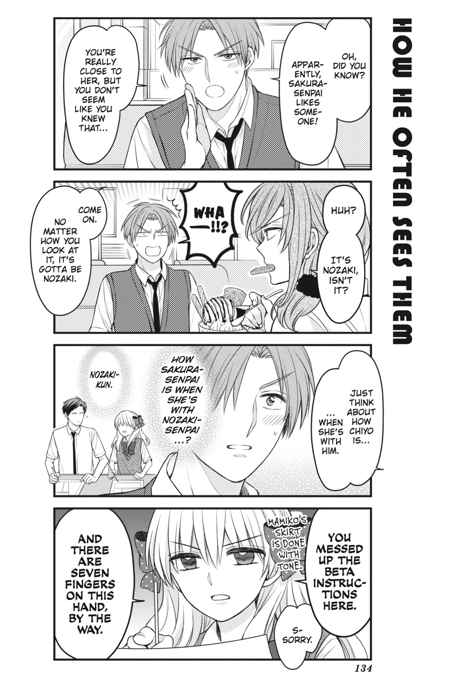 Monthly Girls’ Nozaki-kun Chapter 88 — page 12