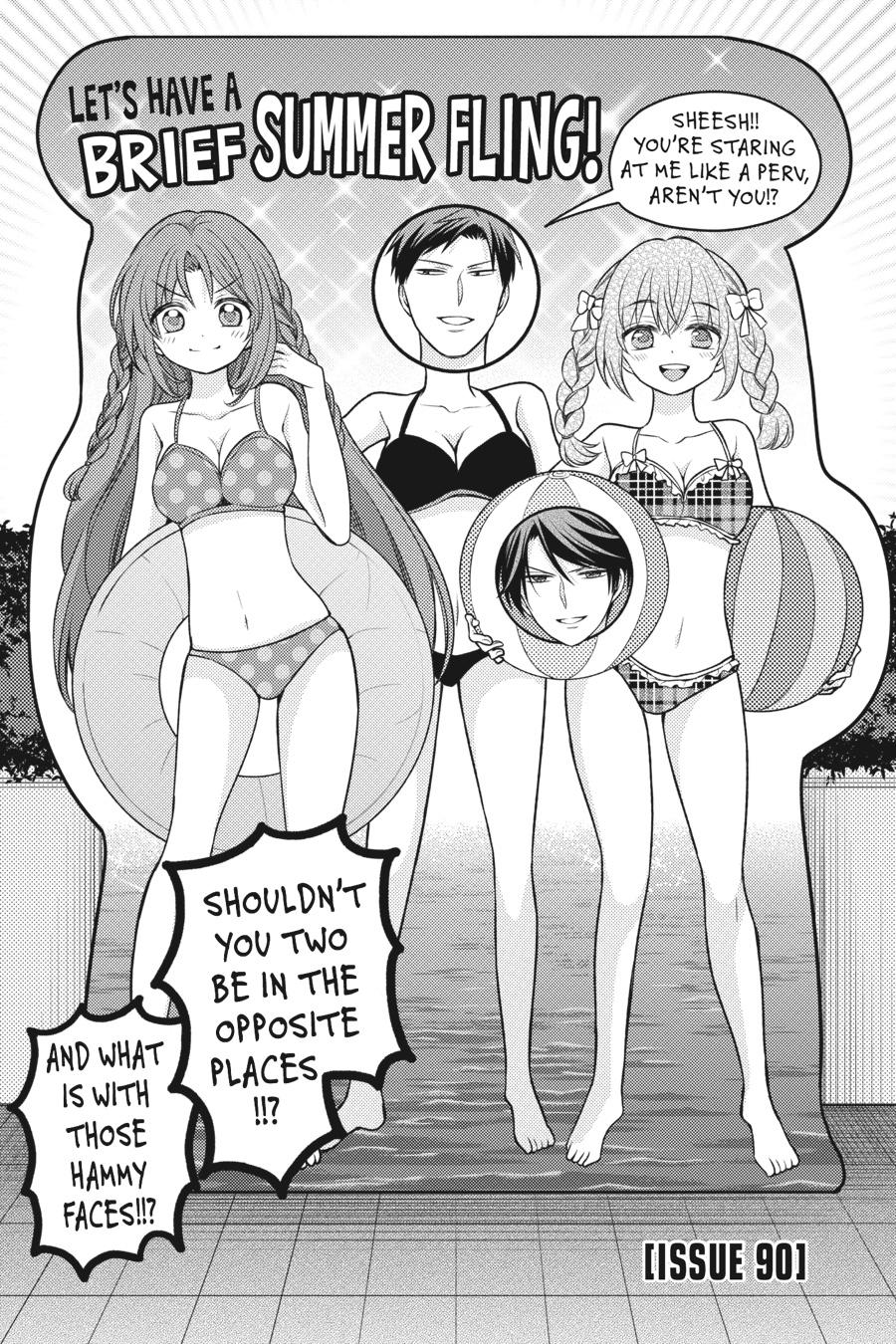 Monthly Girls’ Nozaki-kun Chapter 90 — page 1