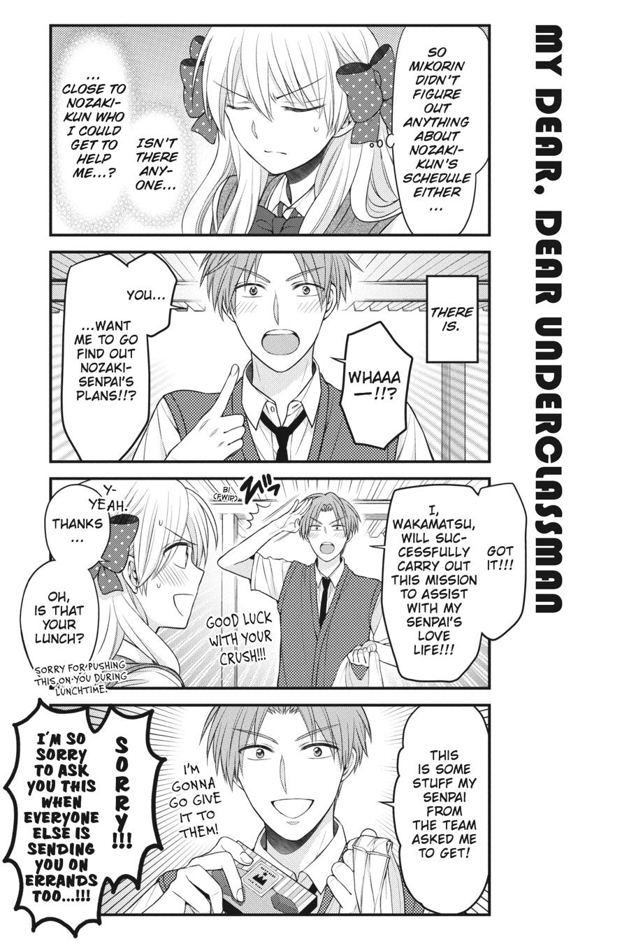 Monthly Girls’ Nozaki-kun Chapter 92 — page 9