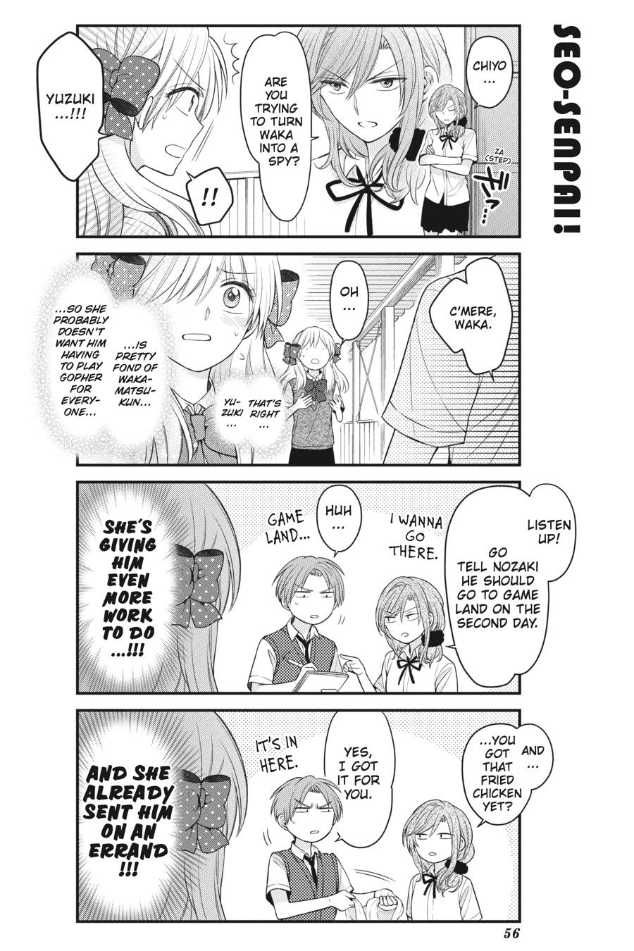Monthly Girls’ Nozaki-kun Chapter 92 — page 10