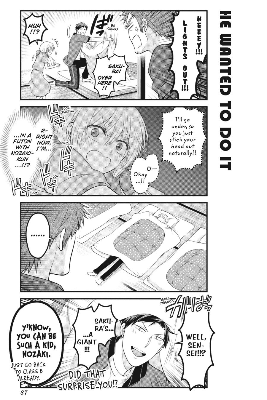 Monthly Girls’ Nozaki-kun Chapter 94 — page 13