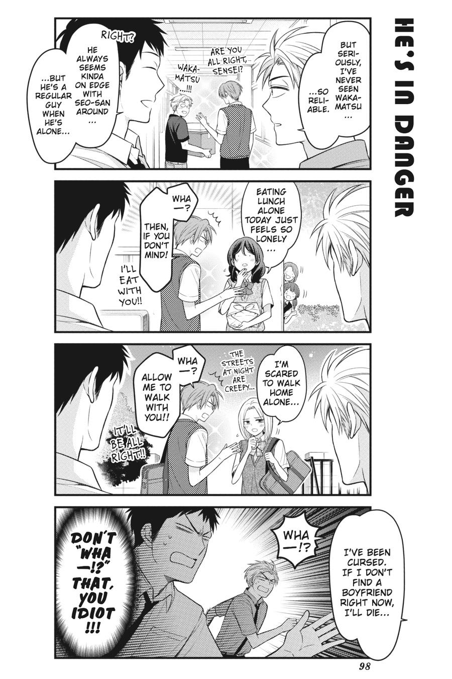 Monthly Girls’ Nozaki-kun Chapter 95 — page 8
