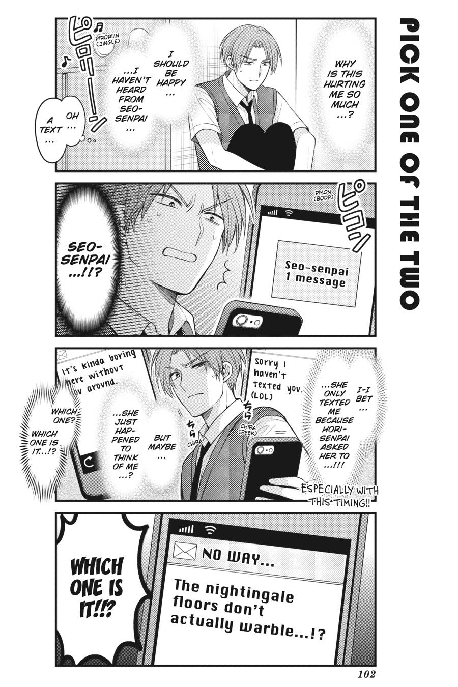 Monthly Girls’ Nozaki-kun Chapter 95 — page 12