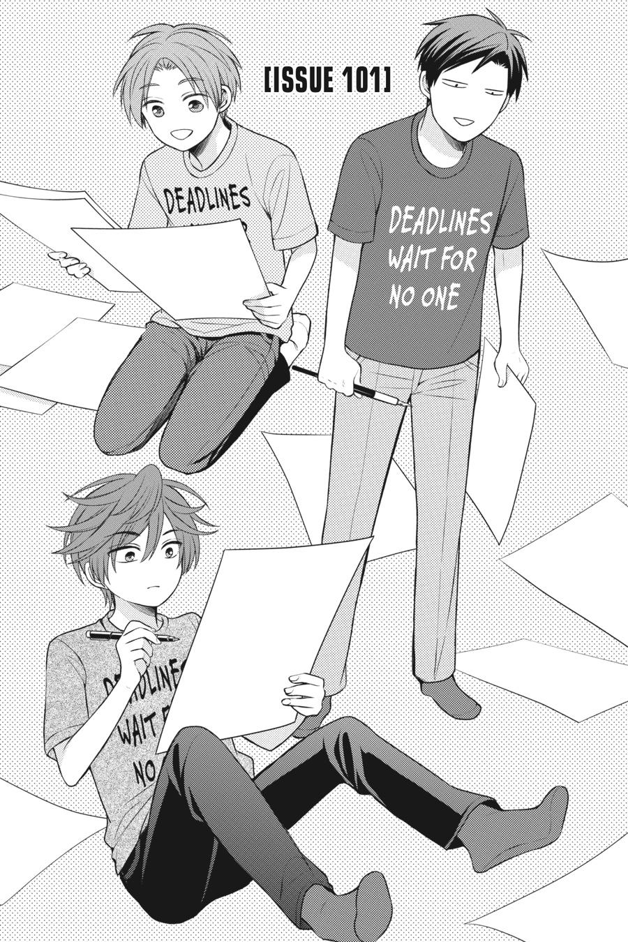 Monthly Girls’ Nozaki-kun Chapter 101 — page 1