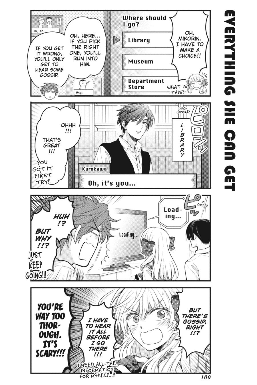 Monthly Girls’ Nozaki-kun Chapter 105 — page 9