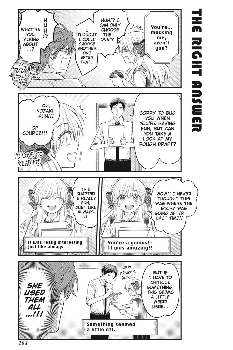 Monthly Girls’ Nozaki-kun Chapter 105 — page 12