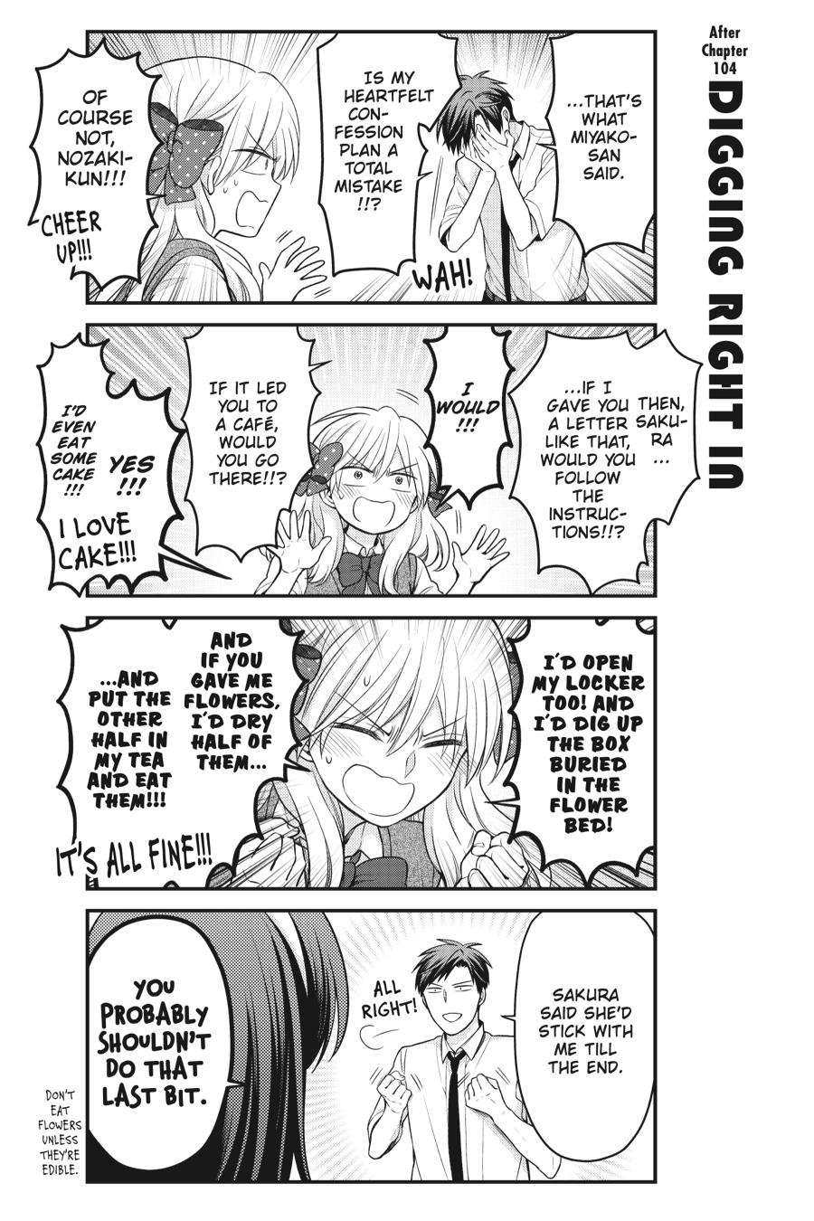 Monthly Girls’ Nozaki-kun Chapter 108 — page 21