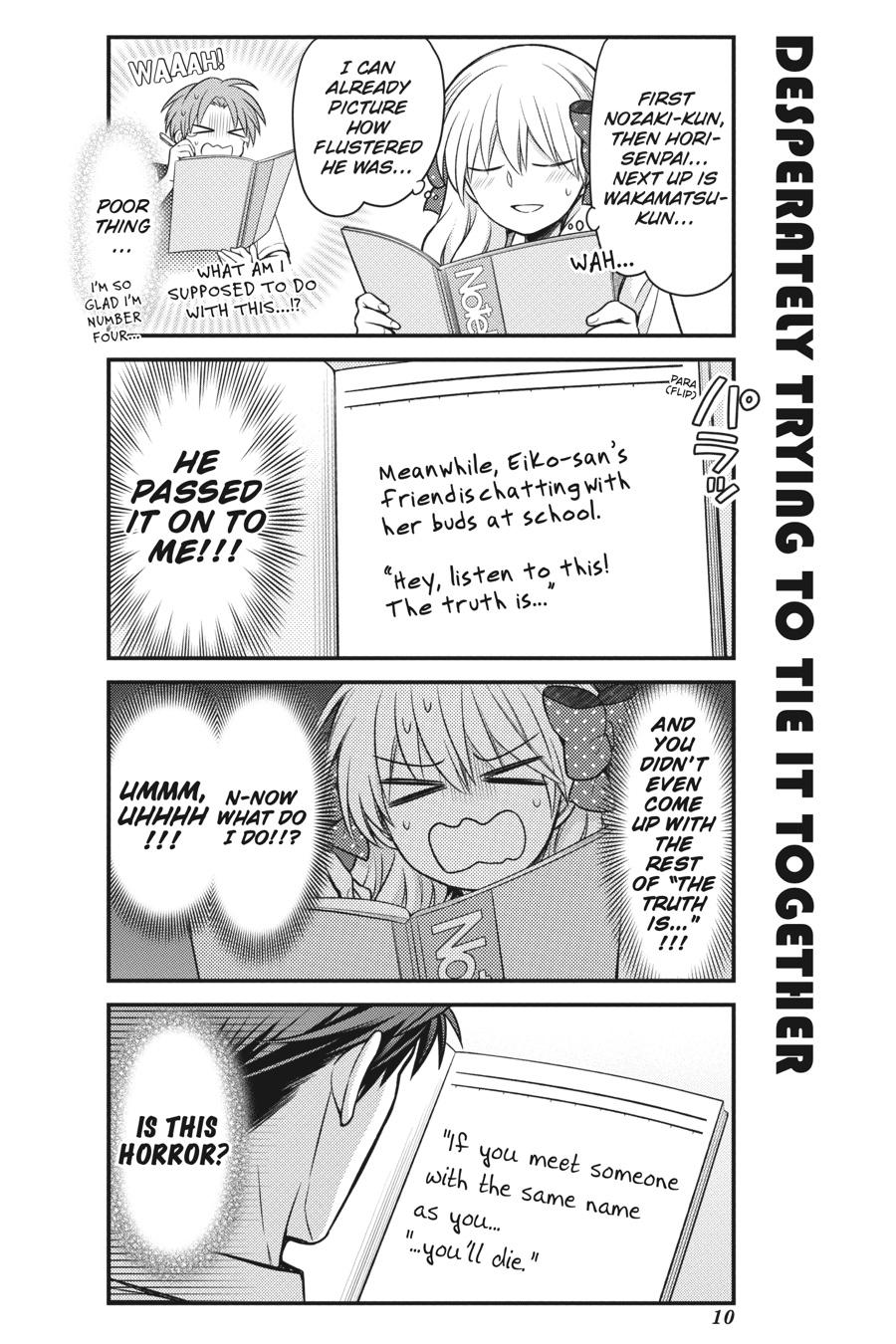 Monthly Girls’ Nozaki-kun Chapter 109 — page 11