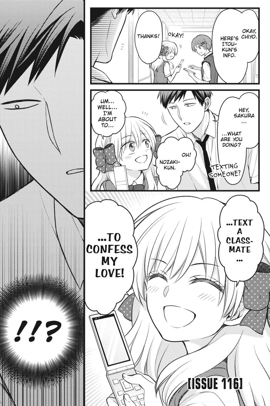 Monthly Girls’ Nozaki-kun Chapter 116 — page 1
