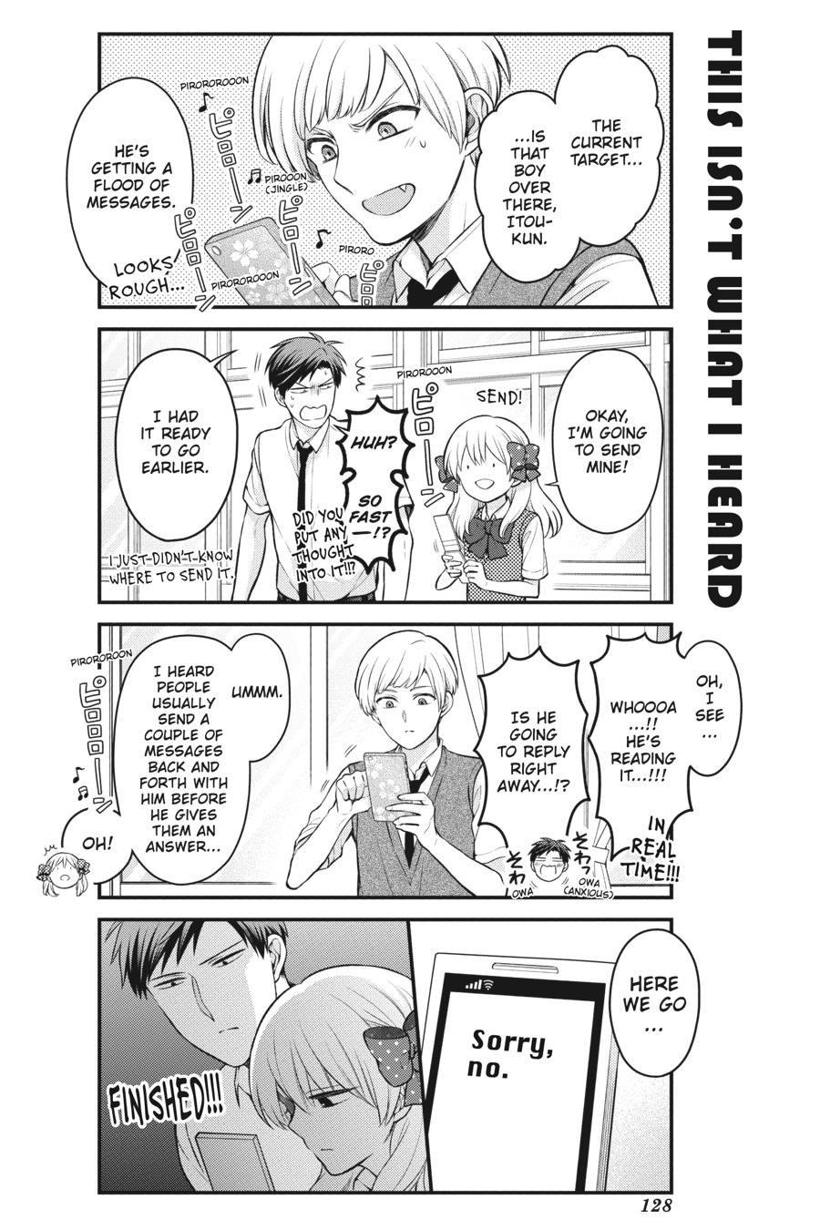 Monthly Girls’ Nozaki-kun Chapter 116 — page 4