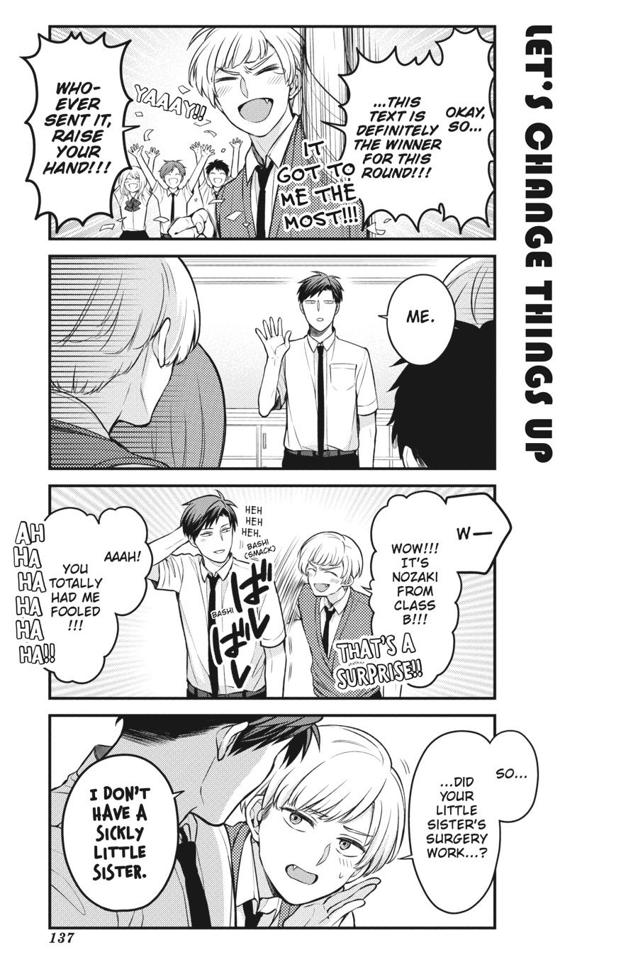 Monthly Girls’ Nozaki-kun Chapter 116 — page 13