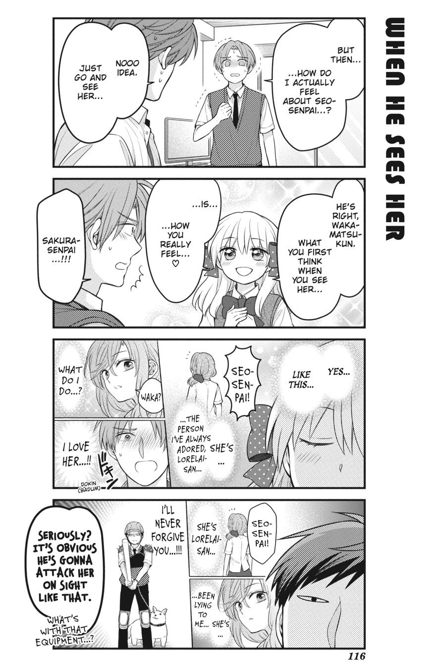 Monthly Girls’ Nozaki-kun Chapter 125 — page 6