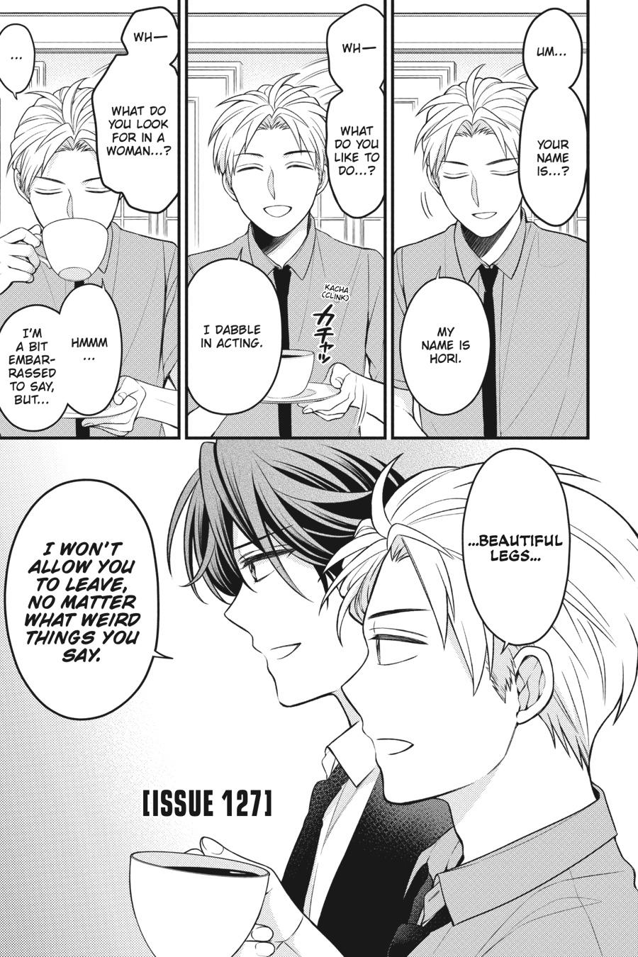 Monthly Girls’ Nozaki-kun Chapter 127 — page 1