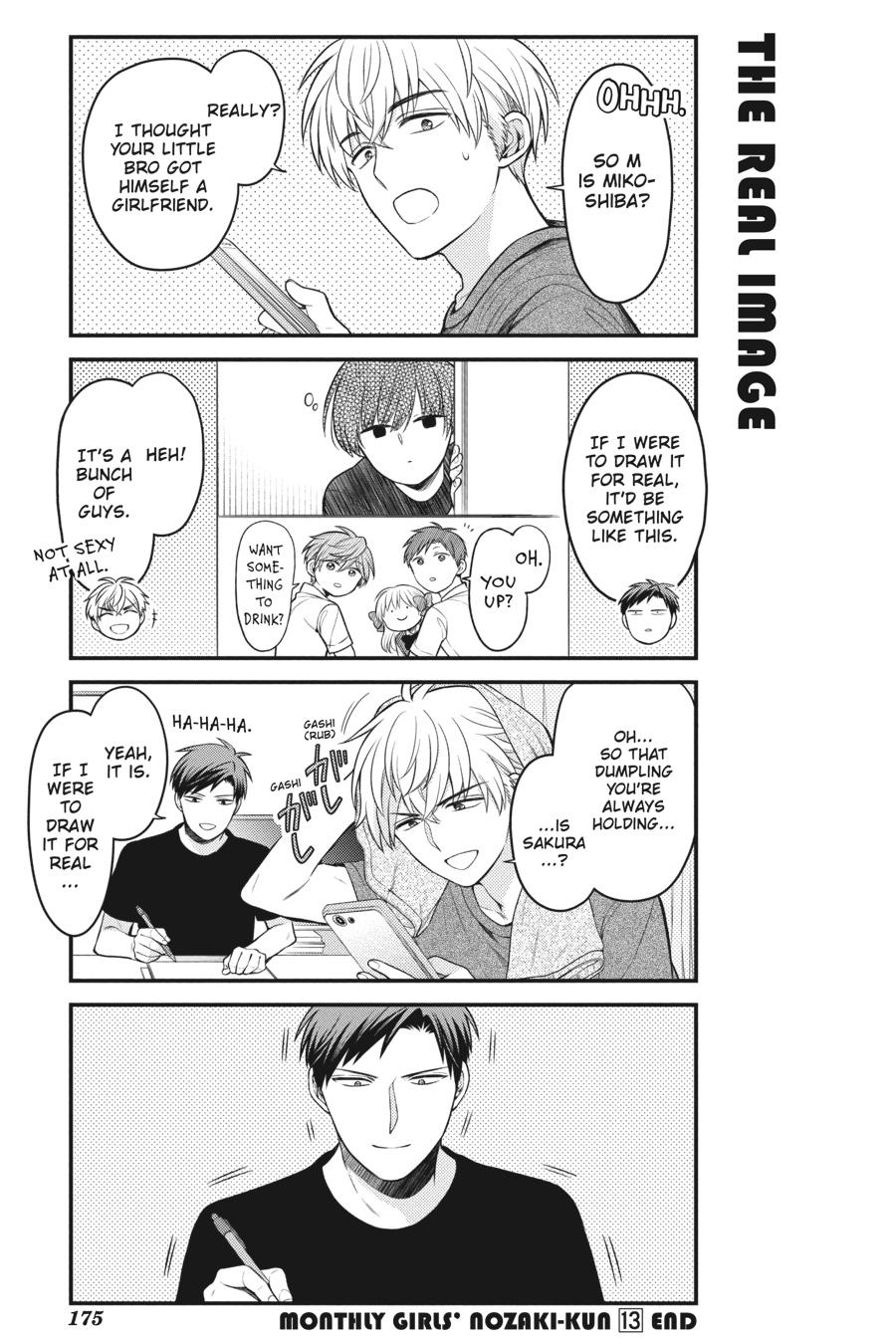 Monthly Girls’ Nozaki-kun Chapter 128 — page 15