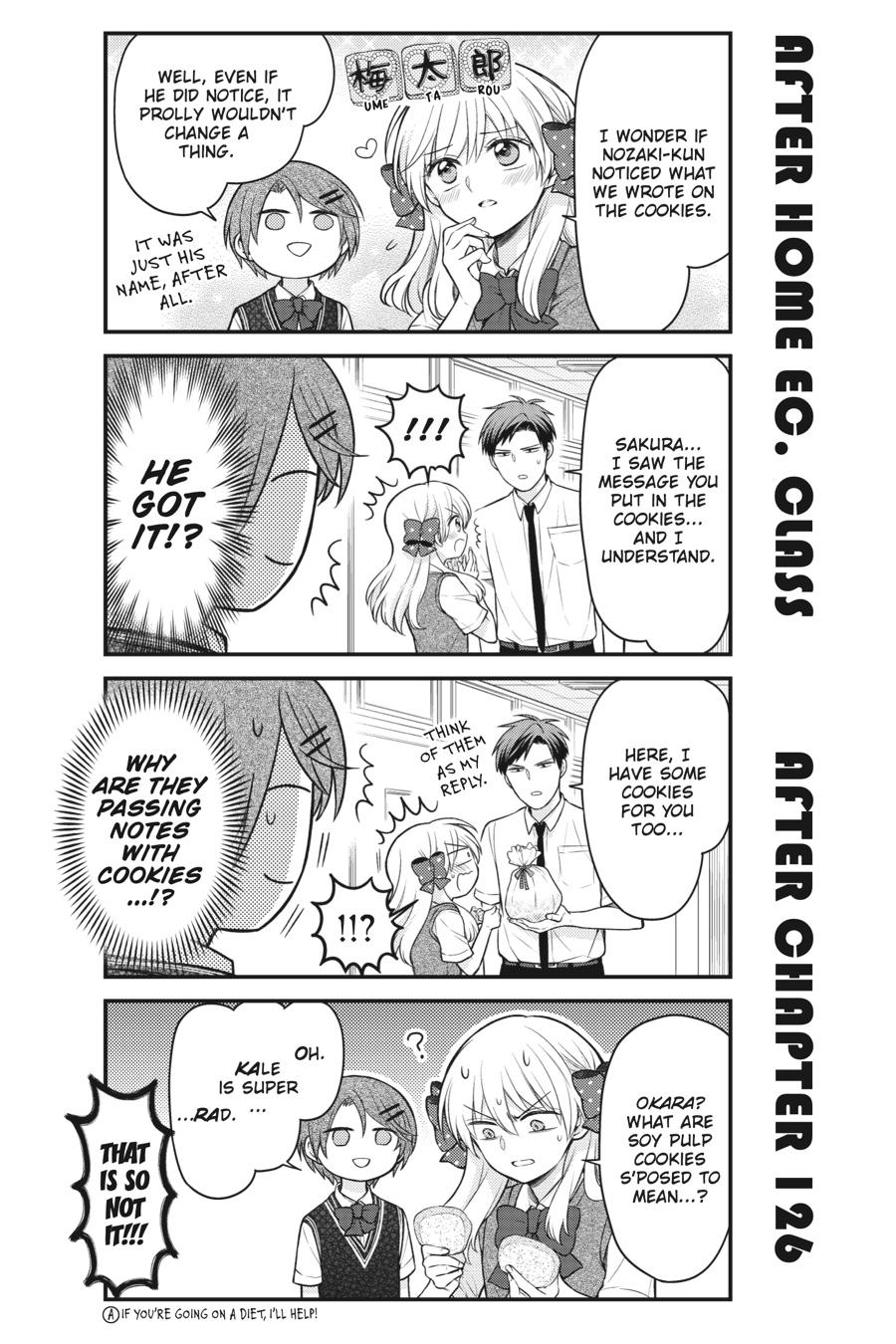 Monthly Girls’ Nozaki-kun Chapter 128 — page 17
