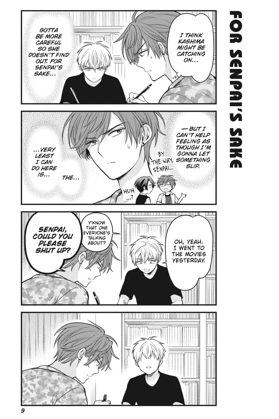 Monthly Girls’ Nozaki-kun Chapter 129 — page 10