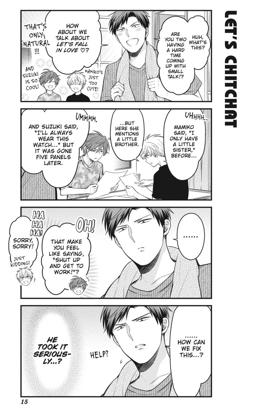 Monthly Girls’ Nozaki-kun Chapter 129 — page 16