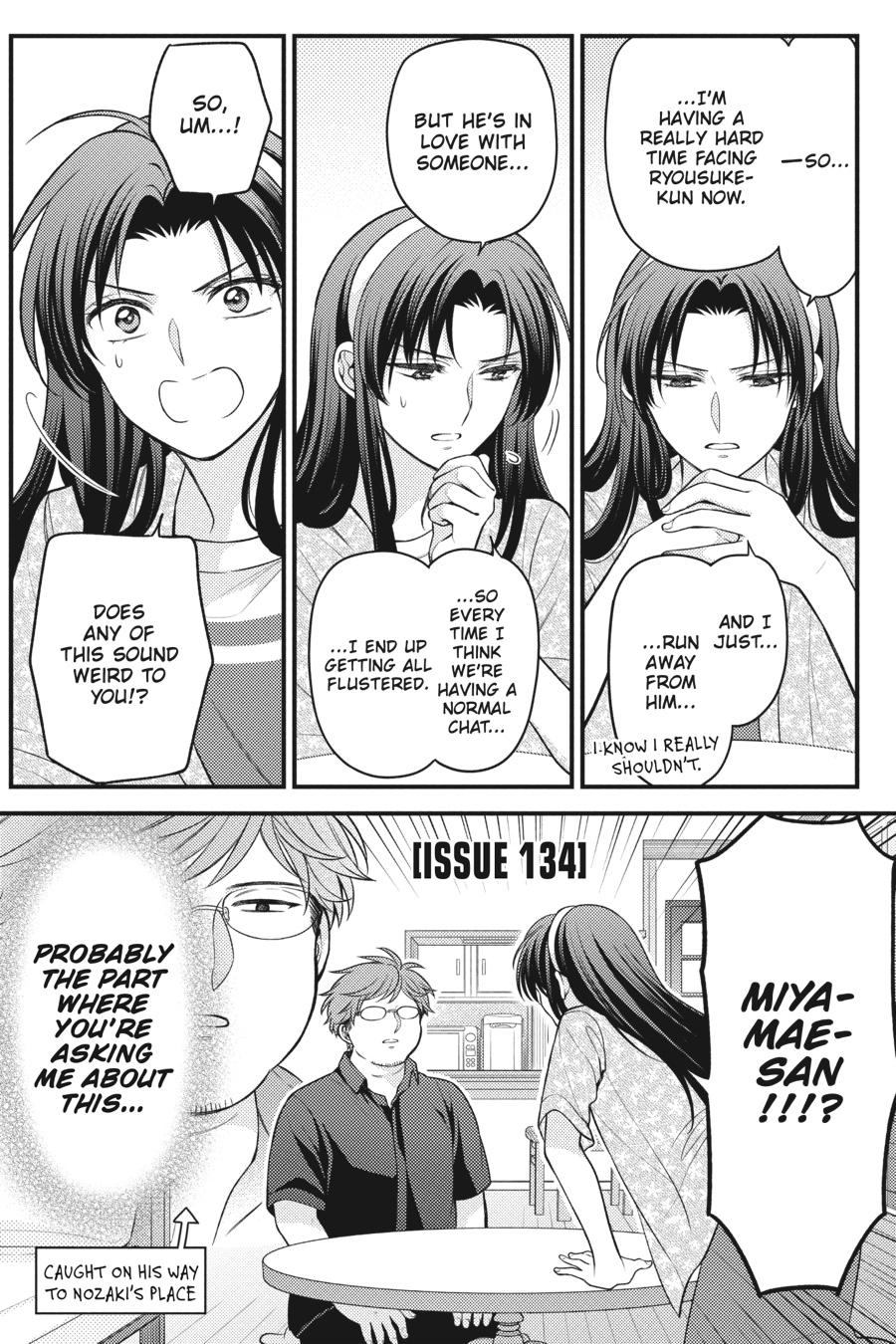 Monthly Girls’ Nozaki-kun Chapter 134 — page 1