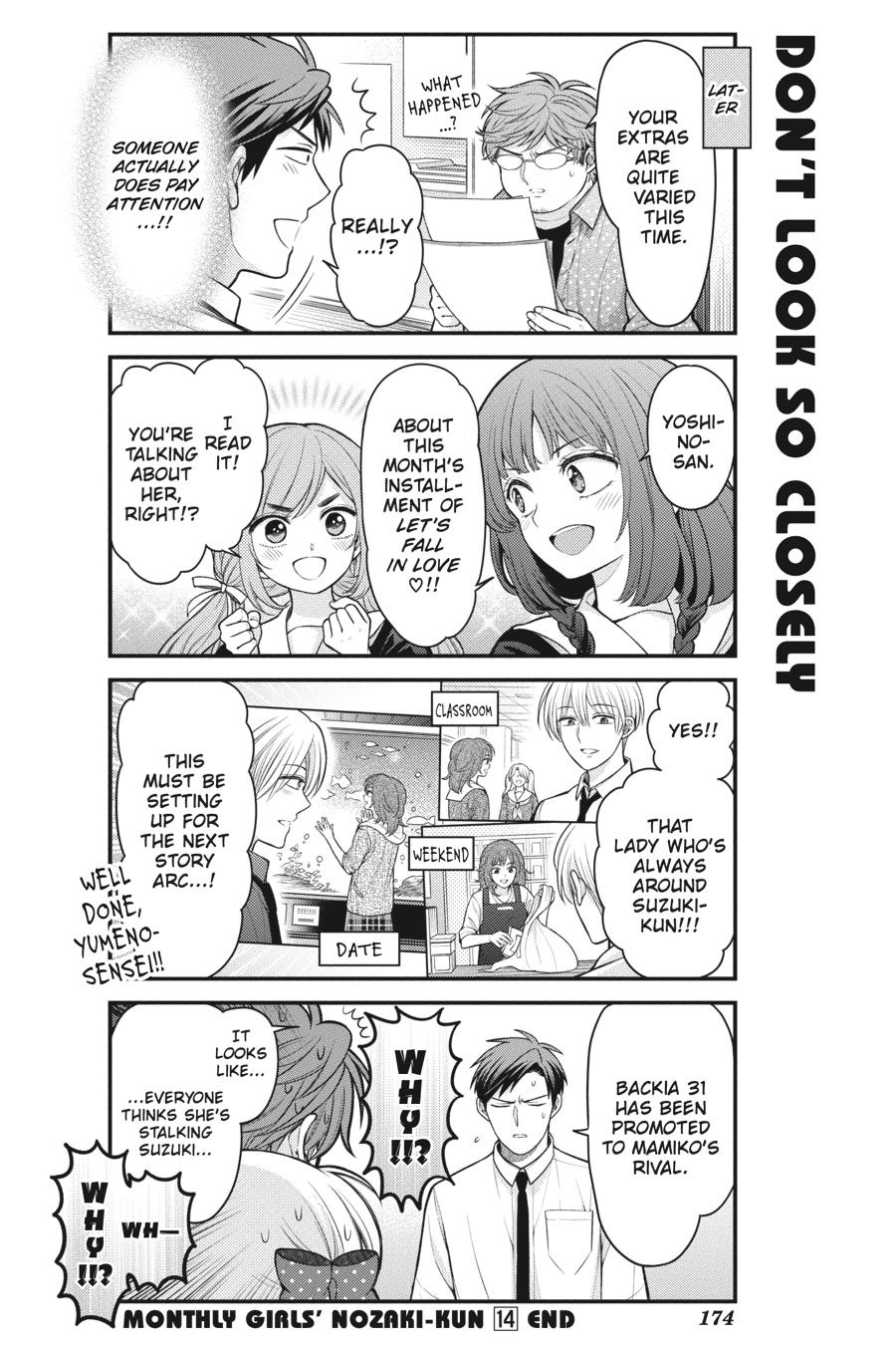 Monthly Girls’ Nozaki-kun Chapter 138 — page 14