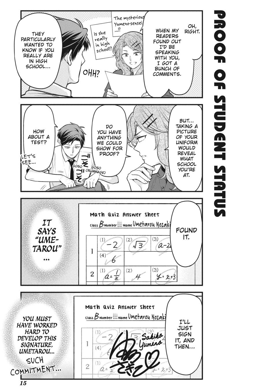 Monthly Girls’ Nozaki-kun Chapter 139 — page 16