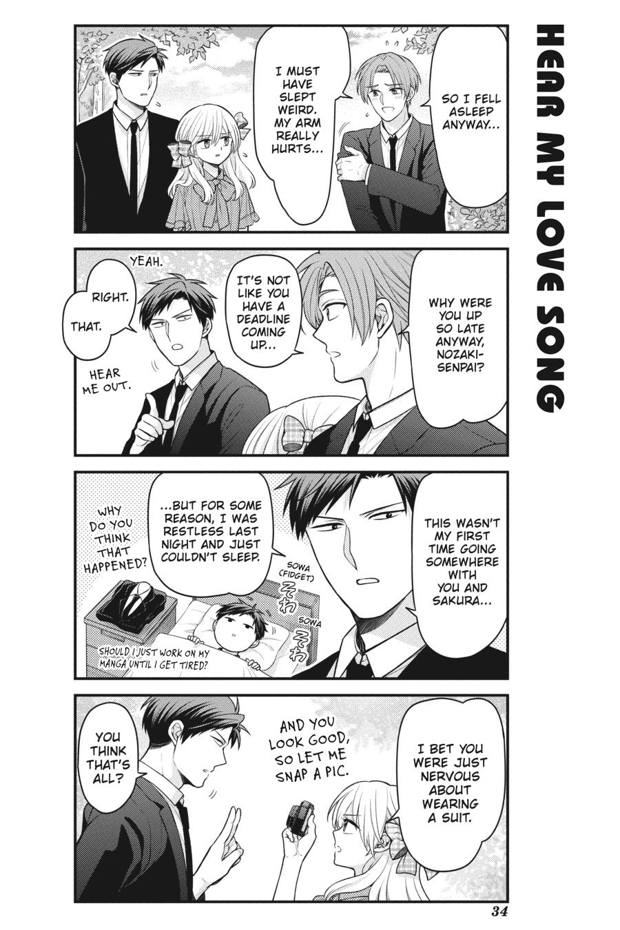 Monthly Girls’ Nozaki-kun Chapter 140 — page 14