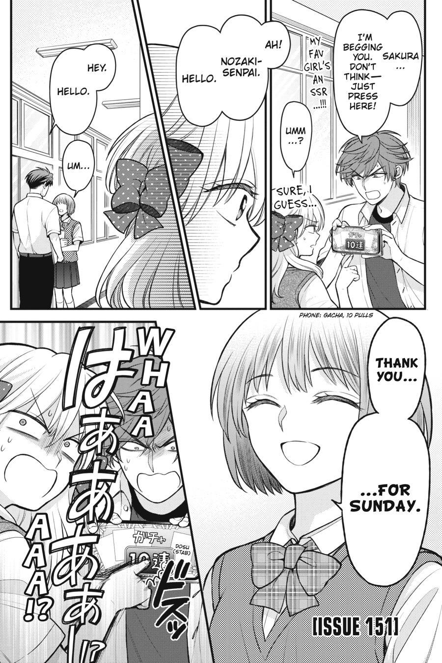 Monthly Girls’ Nozaki-kun Chapter 151 — page 1