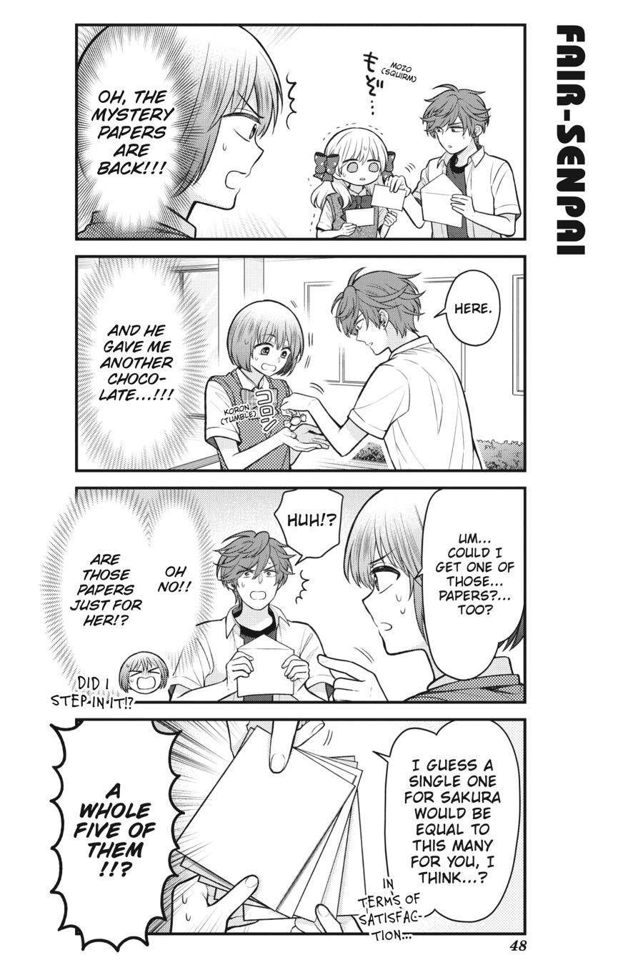 Monthly Girls’ Nozaki-kun Chapter 151 — page 12