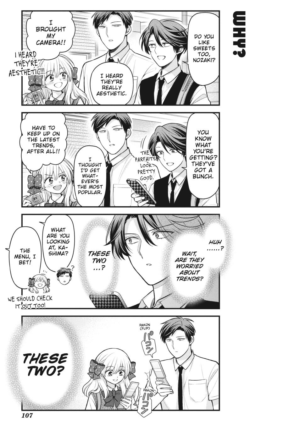 Monthly Girls’ Nozaki-kun Chapter 155 — page 3