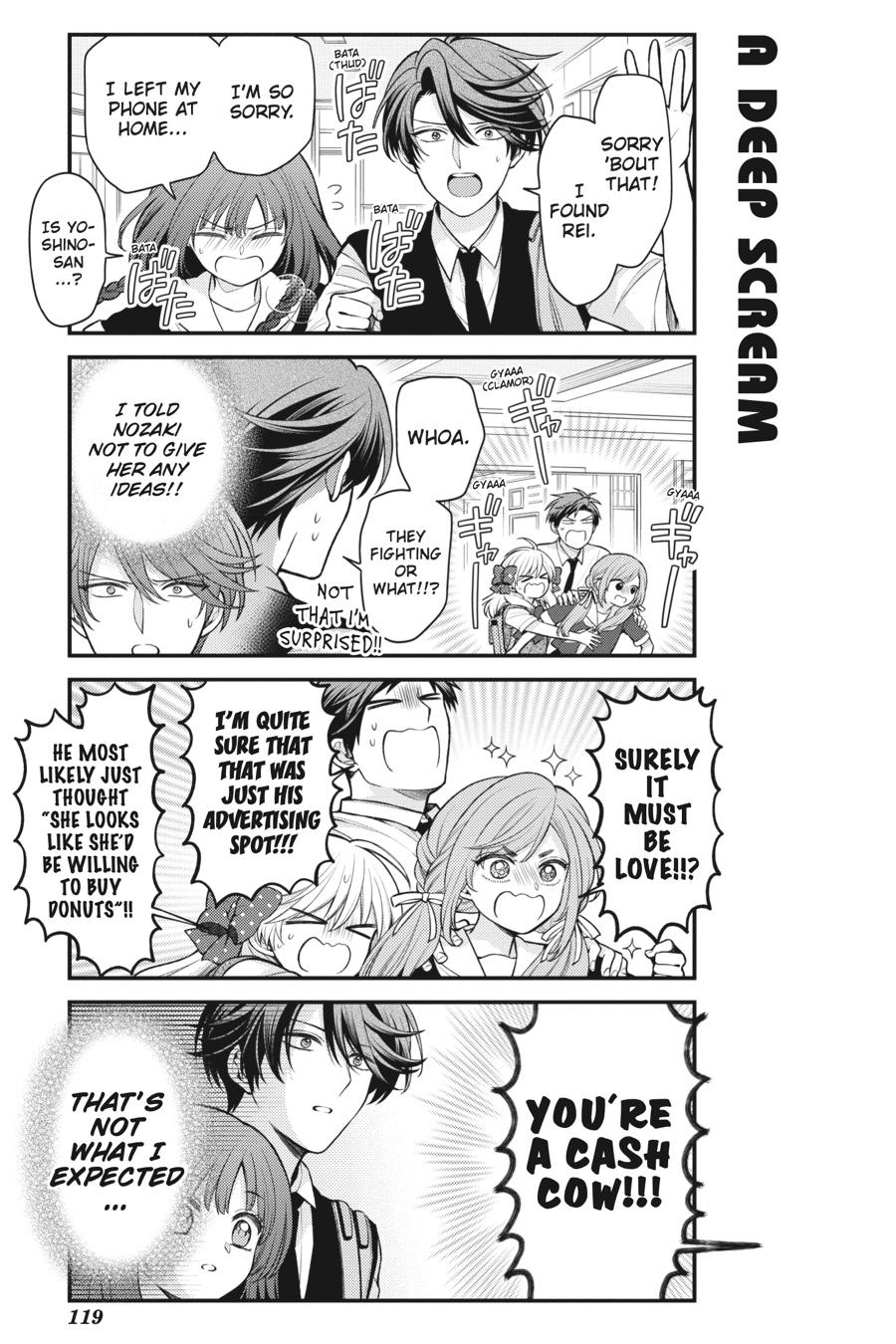 Monthly Girls’ Nozaki-kun Chapter 155 — page 15