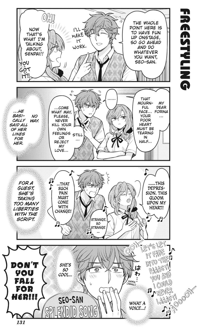 Monthly Girls’ Nozaki-kun Chapter 156 — page 9