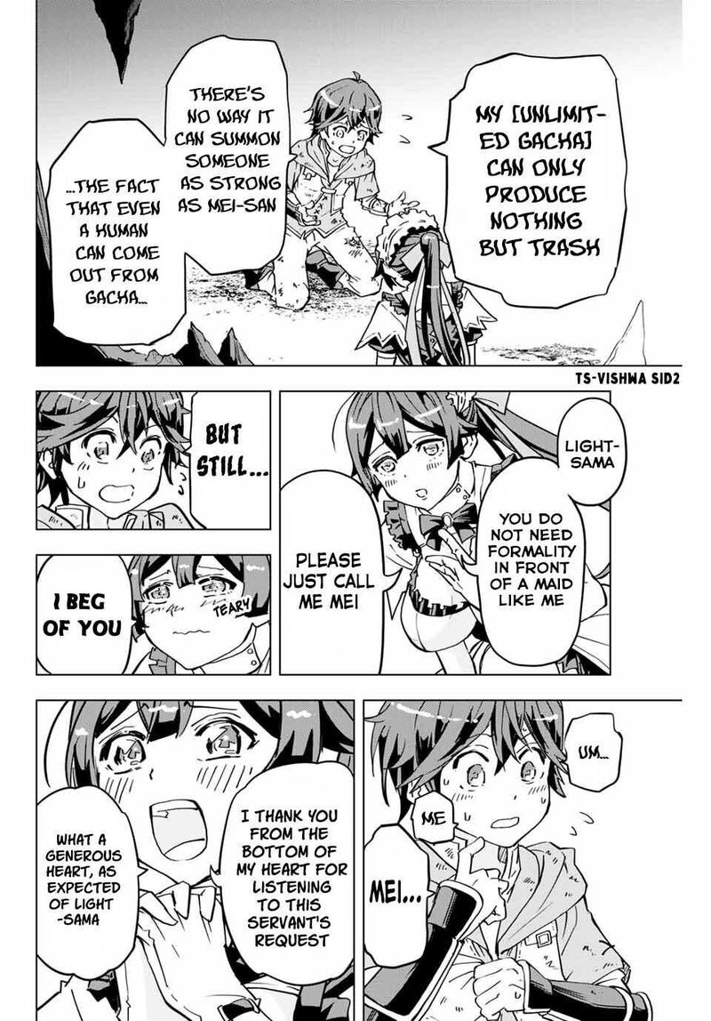 My Gift LVL 9999 Unlimited Gacha Chapter 2 — page 8