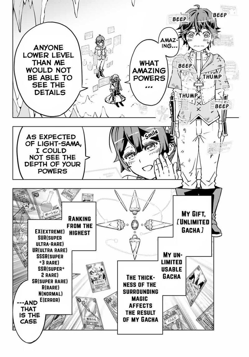 My Gift LVL 9999 Unlimited Gacha Chapter 2 — page 10
