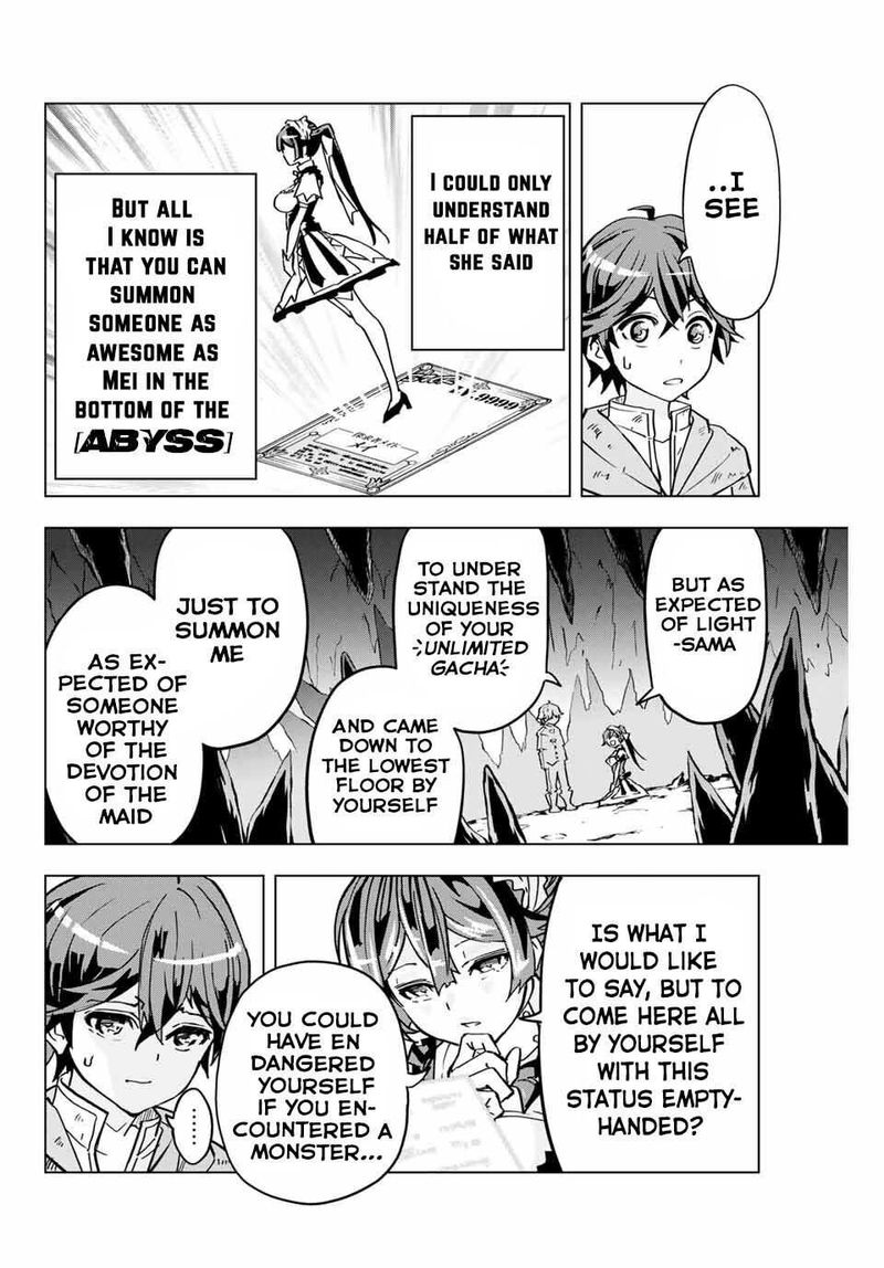 My Gift LVL 9999 Unlimited Gacha Chapter 2 — page 12