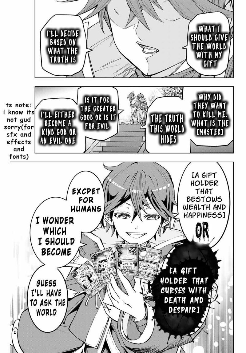 My Gift LVL 9999 Unlimited Gacha Chapter 6 — page 25