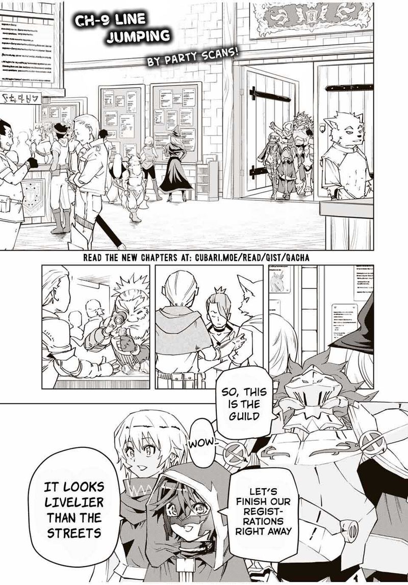 My Gift LVL 9999 Unlimited Gacha Chapter 9 — page 1
